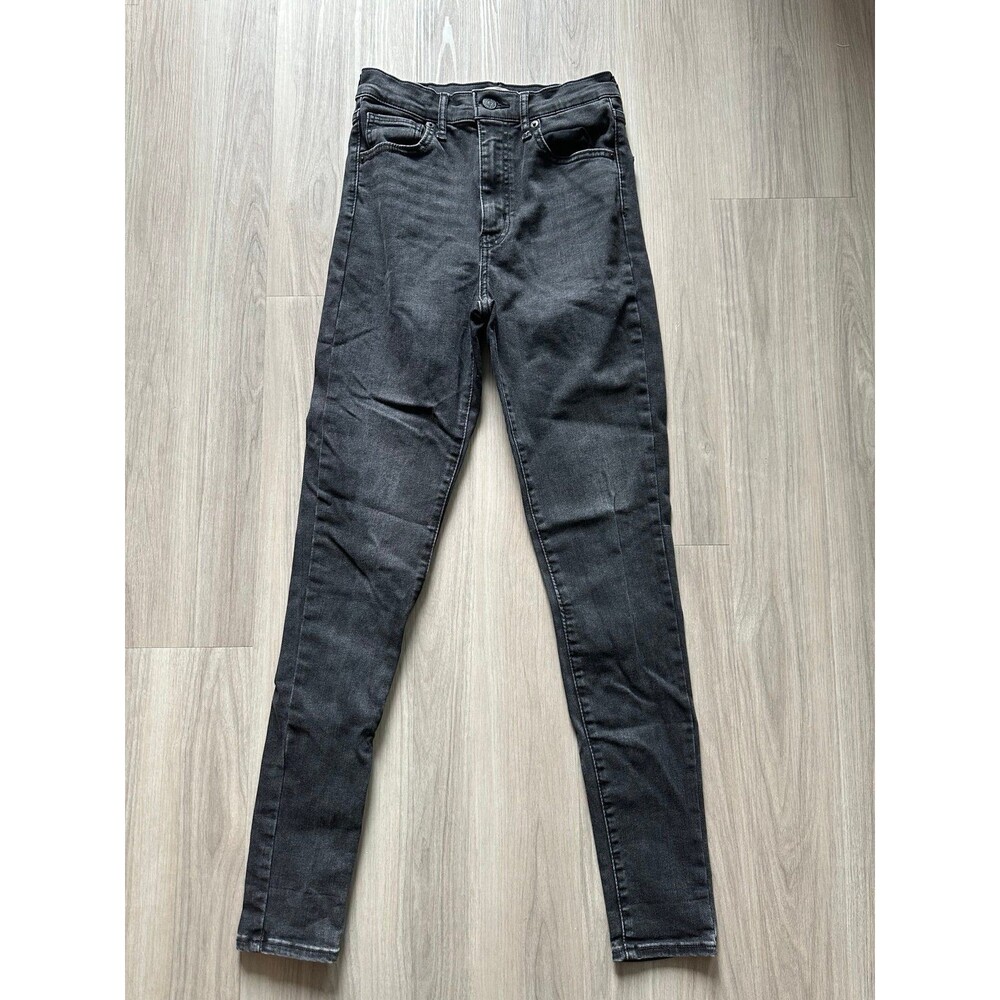 Levi’s Black Mile High Super Skinny Jeans size 28